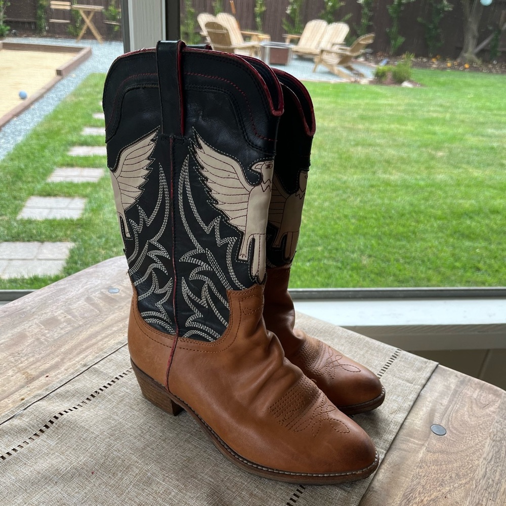Amazing Thunderbird Cowboy Boots